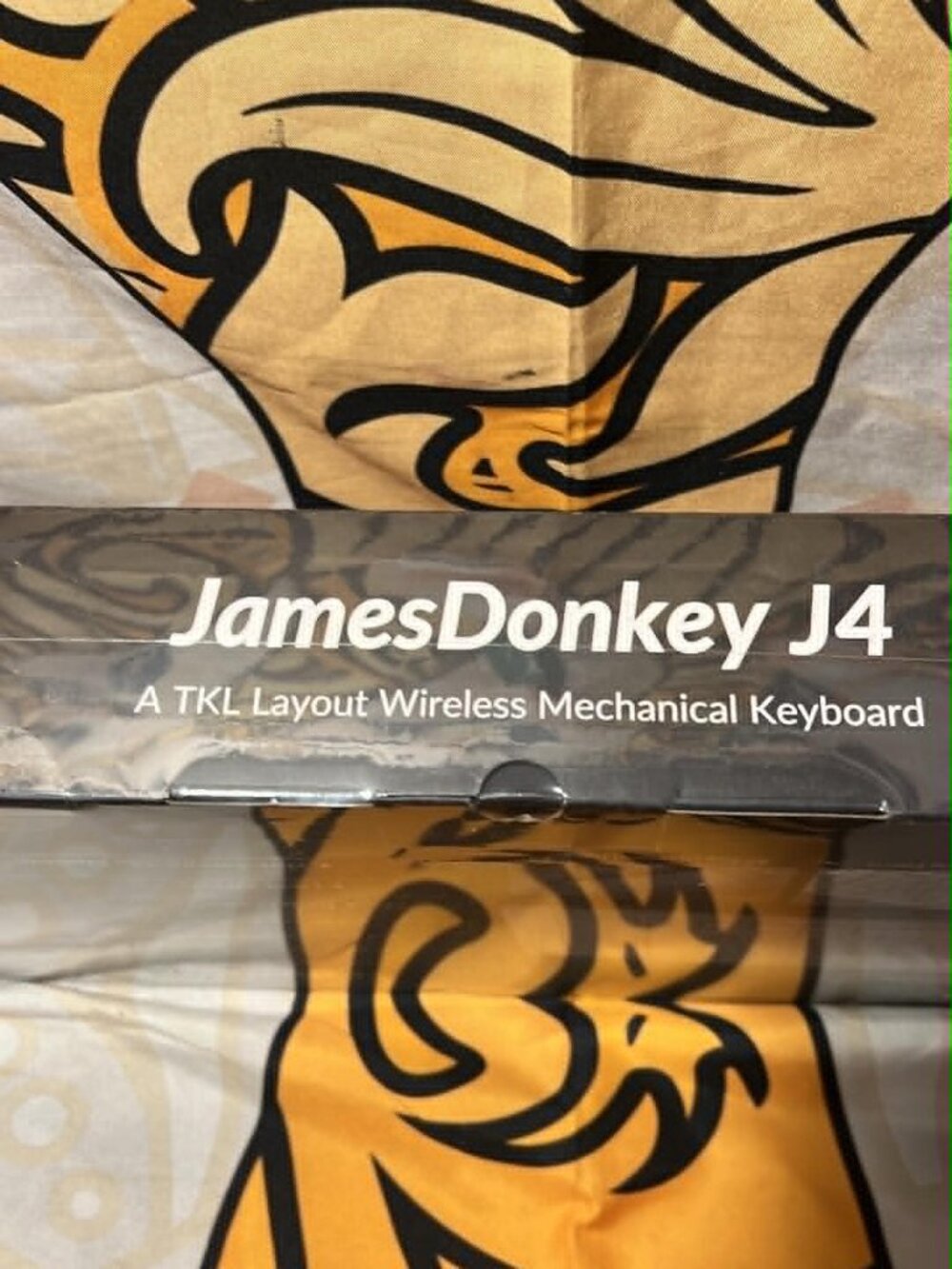 JamesDonkey J4 Wireless Mechanical Keyboard • White • Brown Tactile • New in Box - Picture 5 of 8